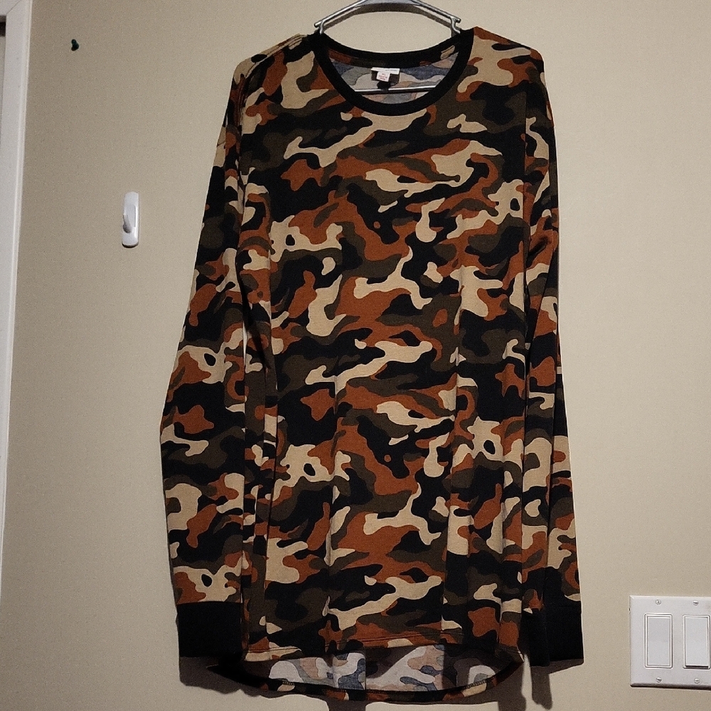 Camo Long Sleeve Shirt